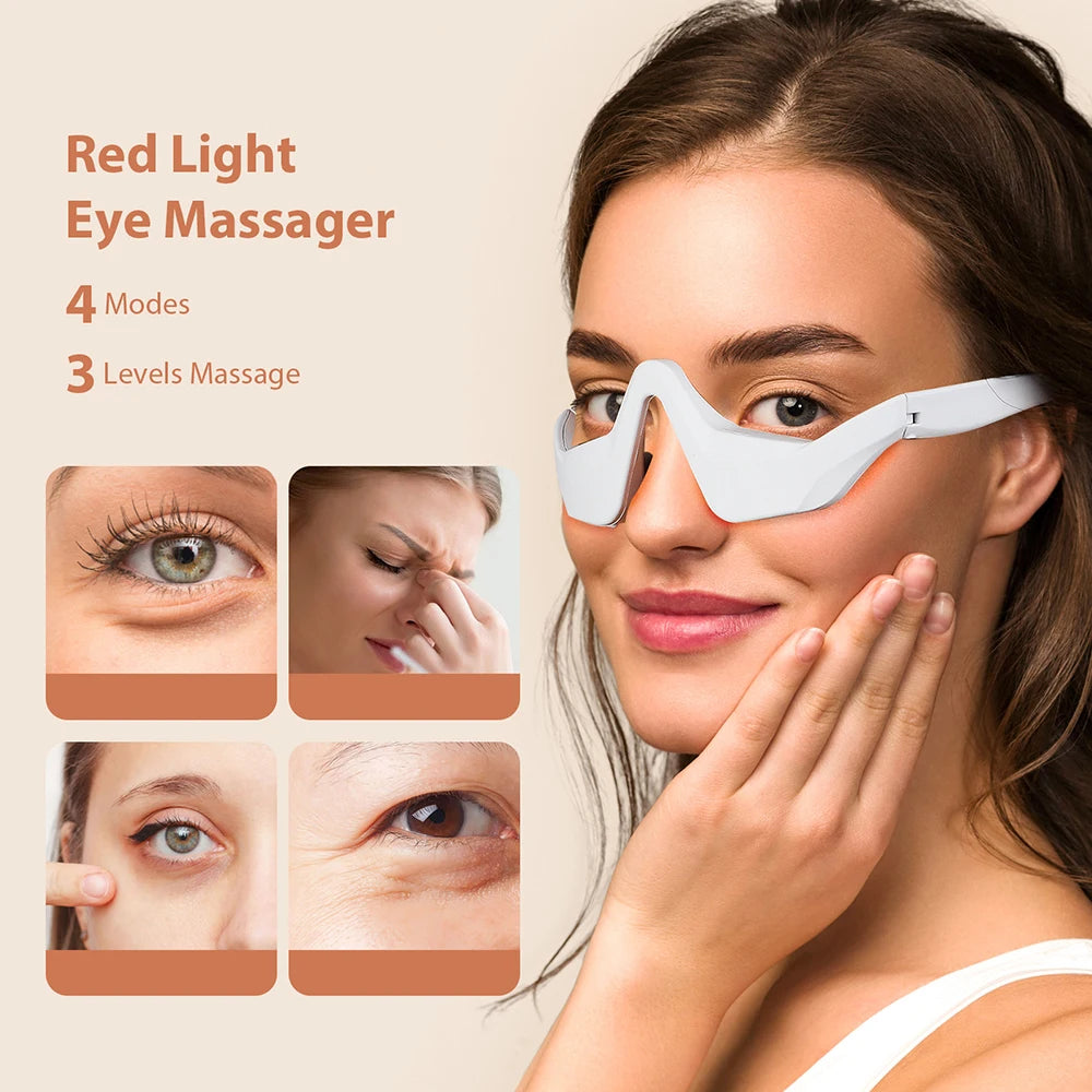 Masajeador de Ojos 3D Recargable | Relax & Vibración | 3D Eye Relax Massager | Rechargeable