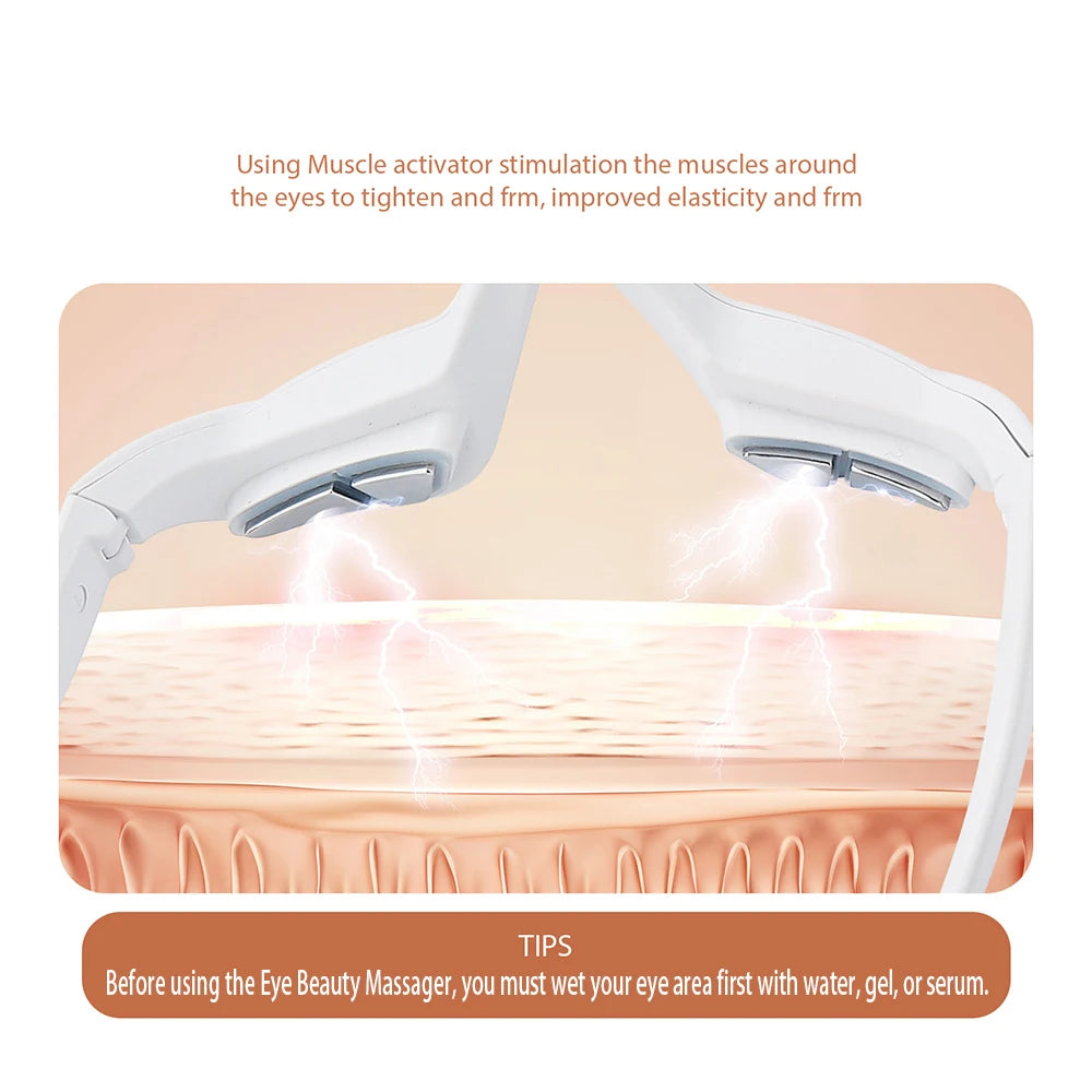 Masajeador de Ojos 3D Recargable | Relax & Vibración | 3D Eye Relax Massager | Rechargeable