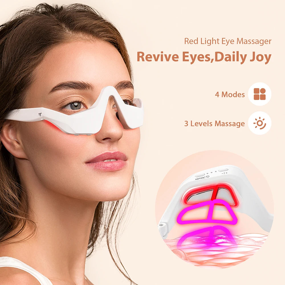 Masajeador de Ojos 3D Recargable | Relax & Vibración | 3D Eye Relax Massager | Rechargeable