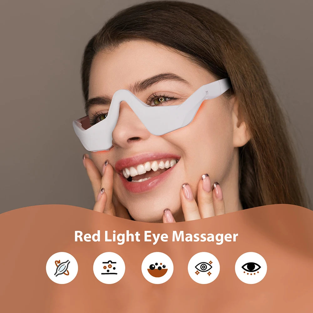 Masajeador de Ojos 3D Recargable | Relax & Vibración | 3D Eye Relax Massager | Rechargeable