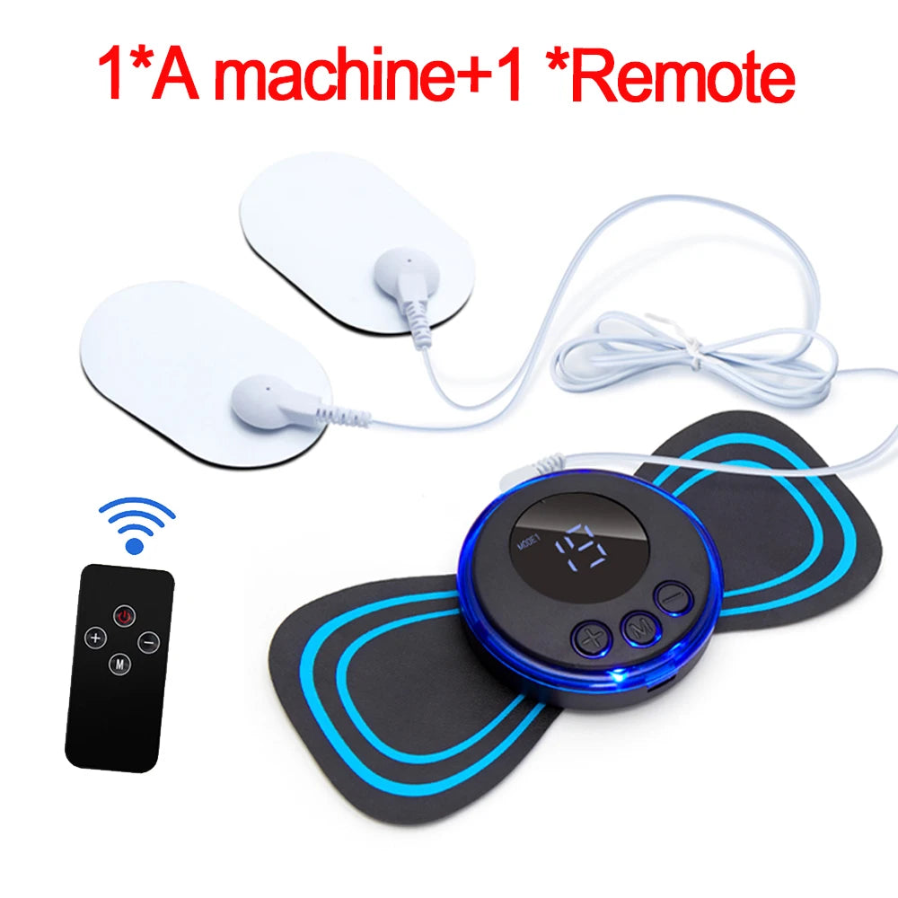 Masajeador de Cuello EMS con Control Remoto | EMS Neck Massager with Remote Control