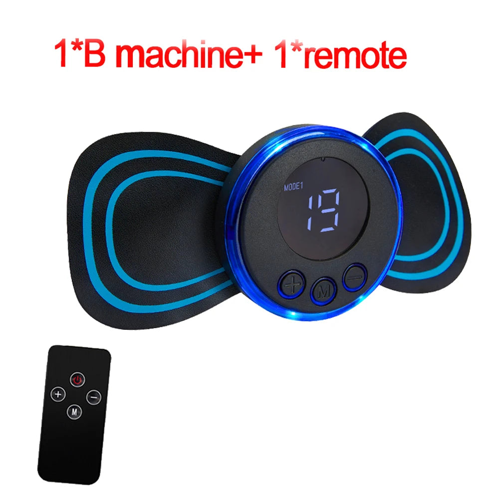 Masajeador de Cuello EMS con Control Remoto | EMS Neck Massager with Remote Control